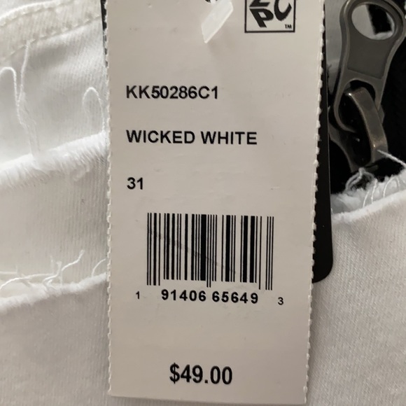 Kendall & Kylie denim mini skirt zipper detail NWT - Picture 7 of 7